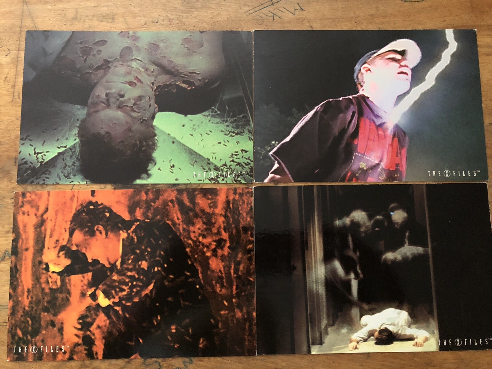 Lot of 21 The X-Files Postcards Unused 1997 Unexplained Phenomena Scully Vintage