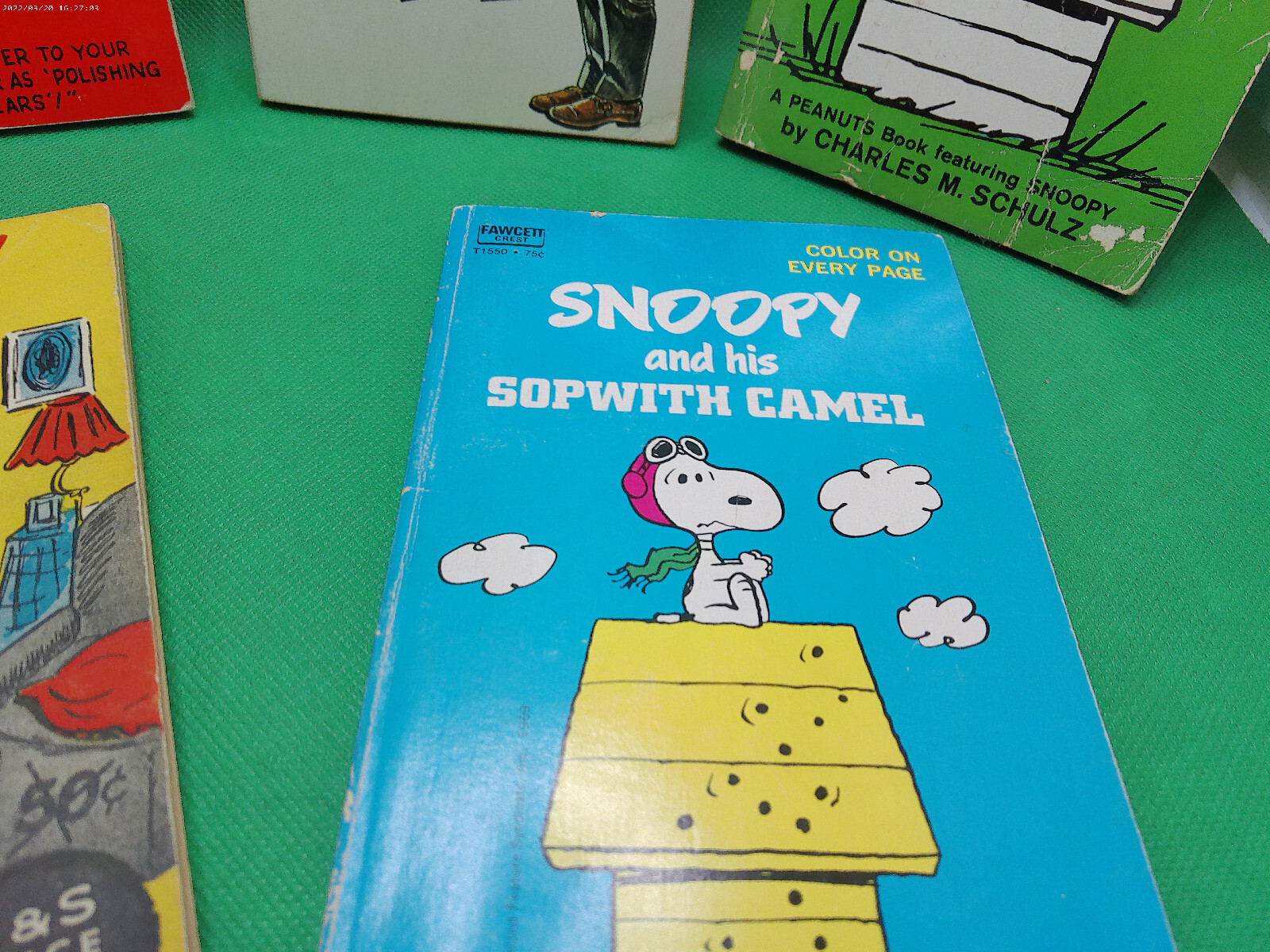 Schulz Book lot 5 Peanuts Snoopy Mad magazine Young Pillars Levine comic PB 60s