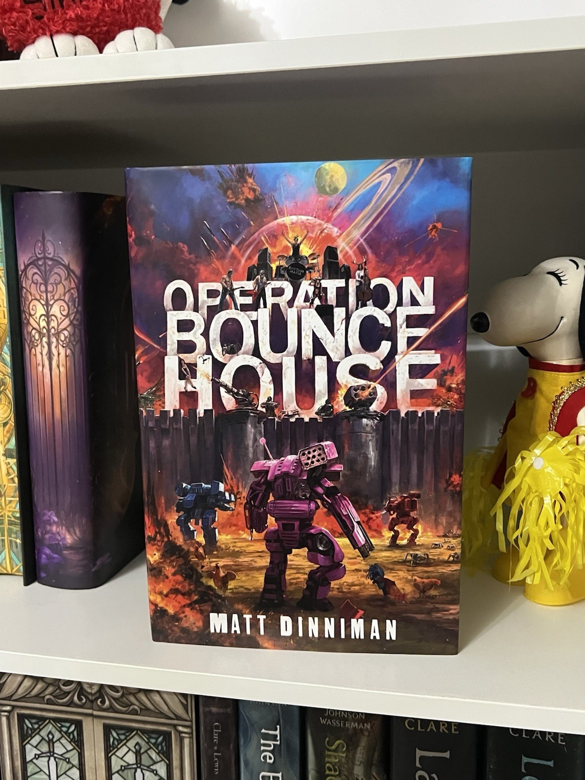Operation Bounce House by Matt Dinniman, Signed Broken Binding Exclusive Edition