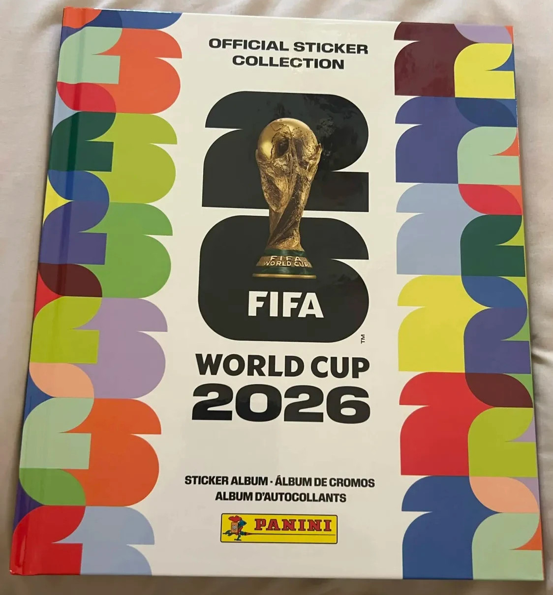 (Empty- No Stickers Included) Panini FIFA World Cup Sticker Album – Hardcover