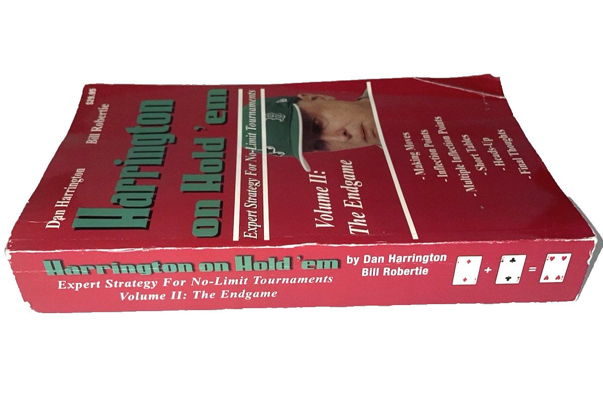 Harrington on Hold ’em : Expert Strategy for No-Limit Tournaments; Volume II:…