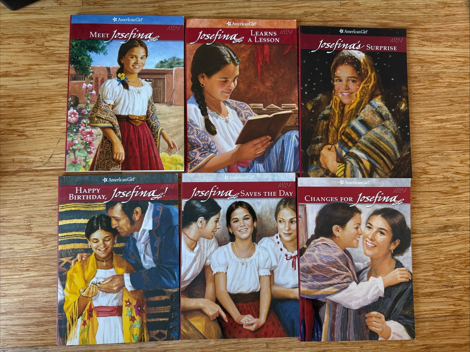 Josefina American Girl Paperback Book Box Set 1-6 Valerie Tripp 2000