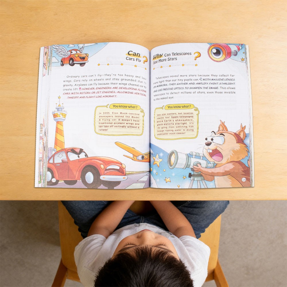 Children’s Encyclopedia Why 100,000? Kids Book Ages 6-12 Extracurricular Reading