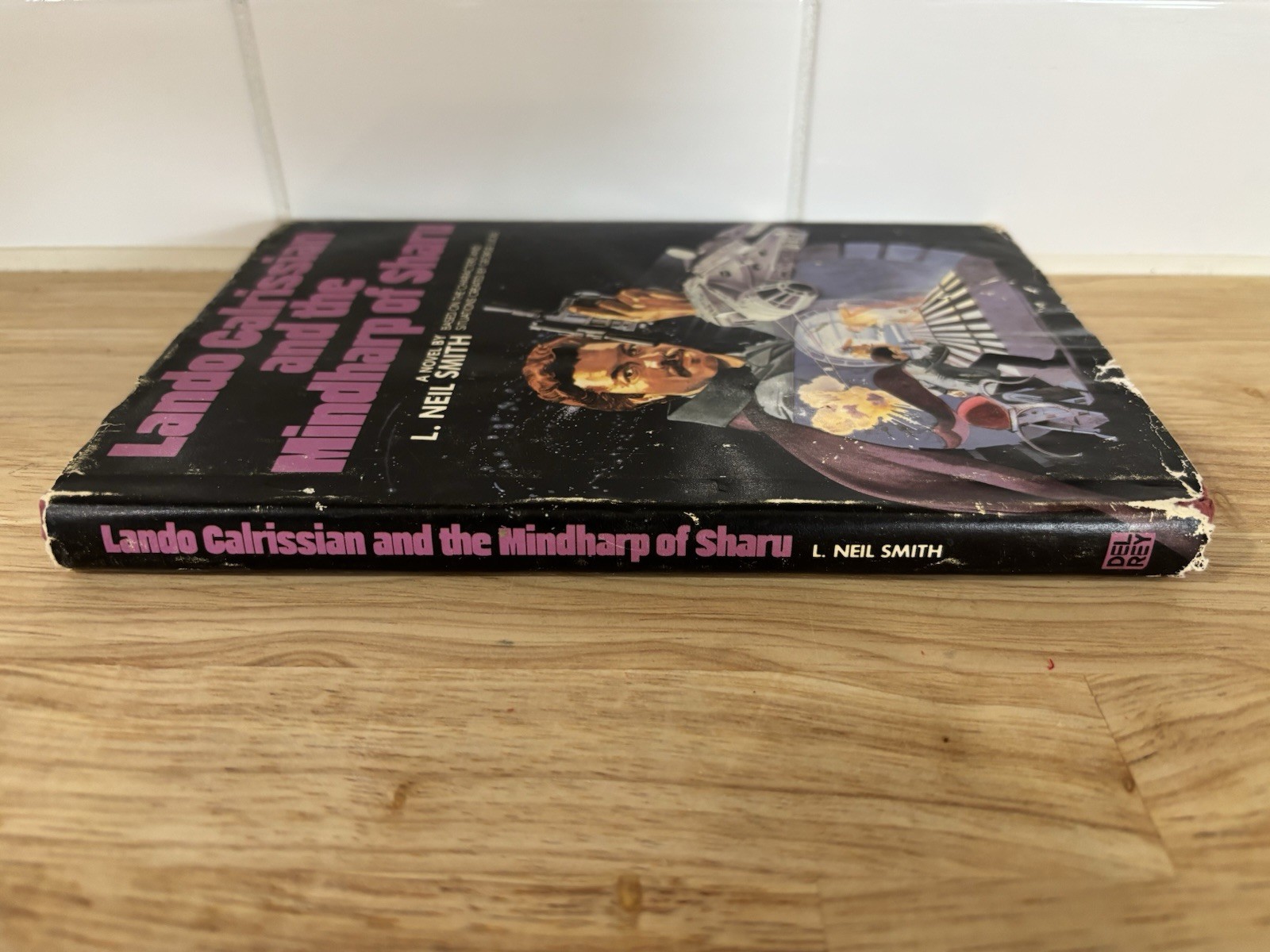 Vintage 1983 Lando Calrissian and the Mindharp of Sharu Star Wars Book HC RARE