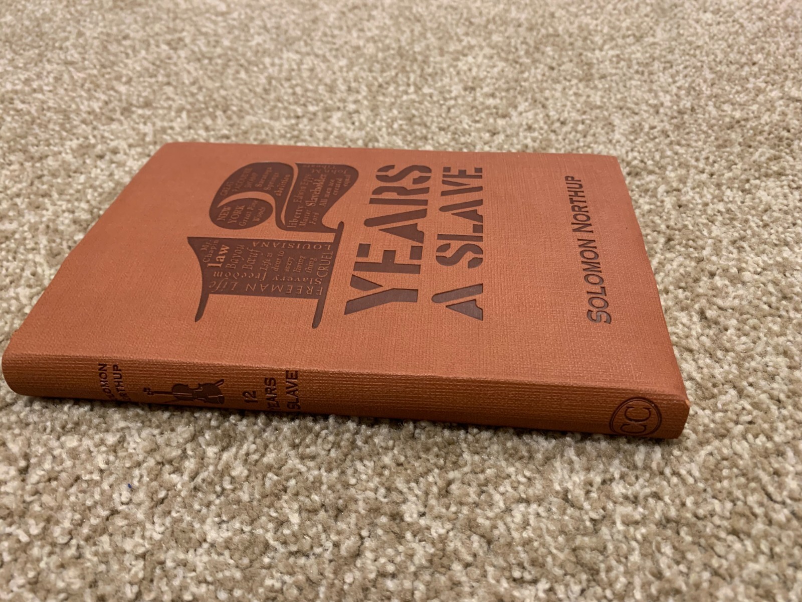 12 YEARS A SLAVE by Solomon Northup – RARE 2014 Leatherette Cover – Canterbury!