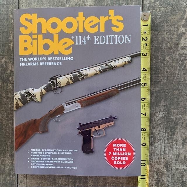 Shooter’s Bible – 114th Edition : The World’s Bestselling Firearms Reference NEW