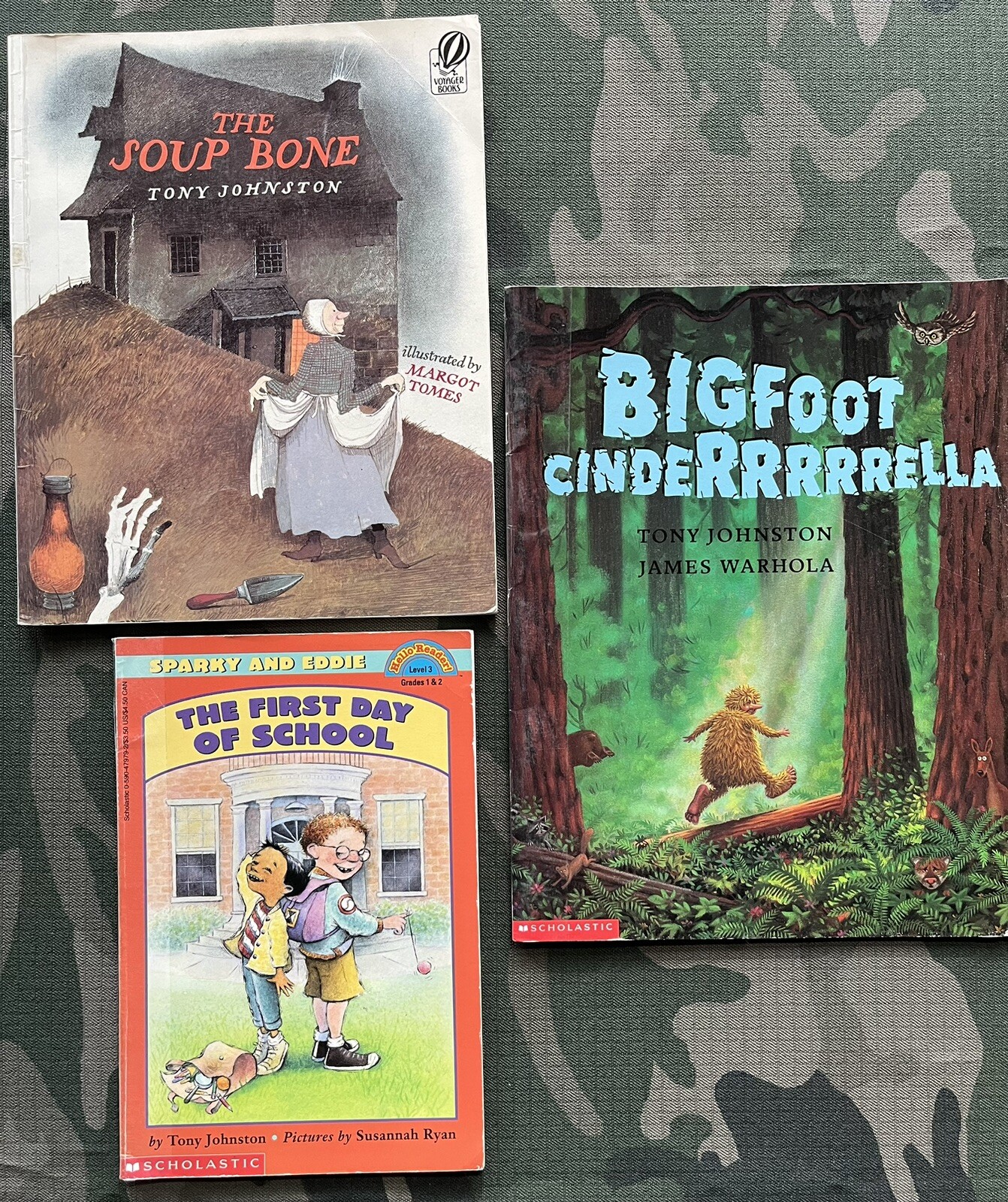 Tony Johnston Book Lot of 3