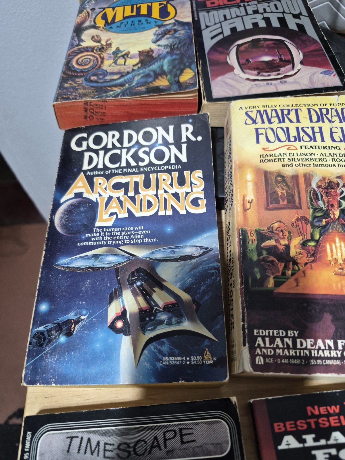 Lot Of 10 Sci Fi – Fantasy Vintage Paperback Books TITLES SEEN