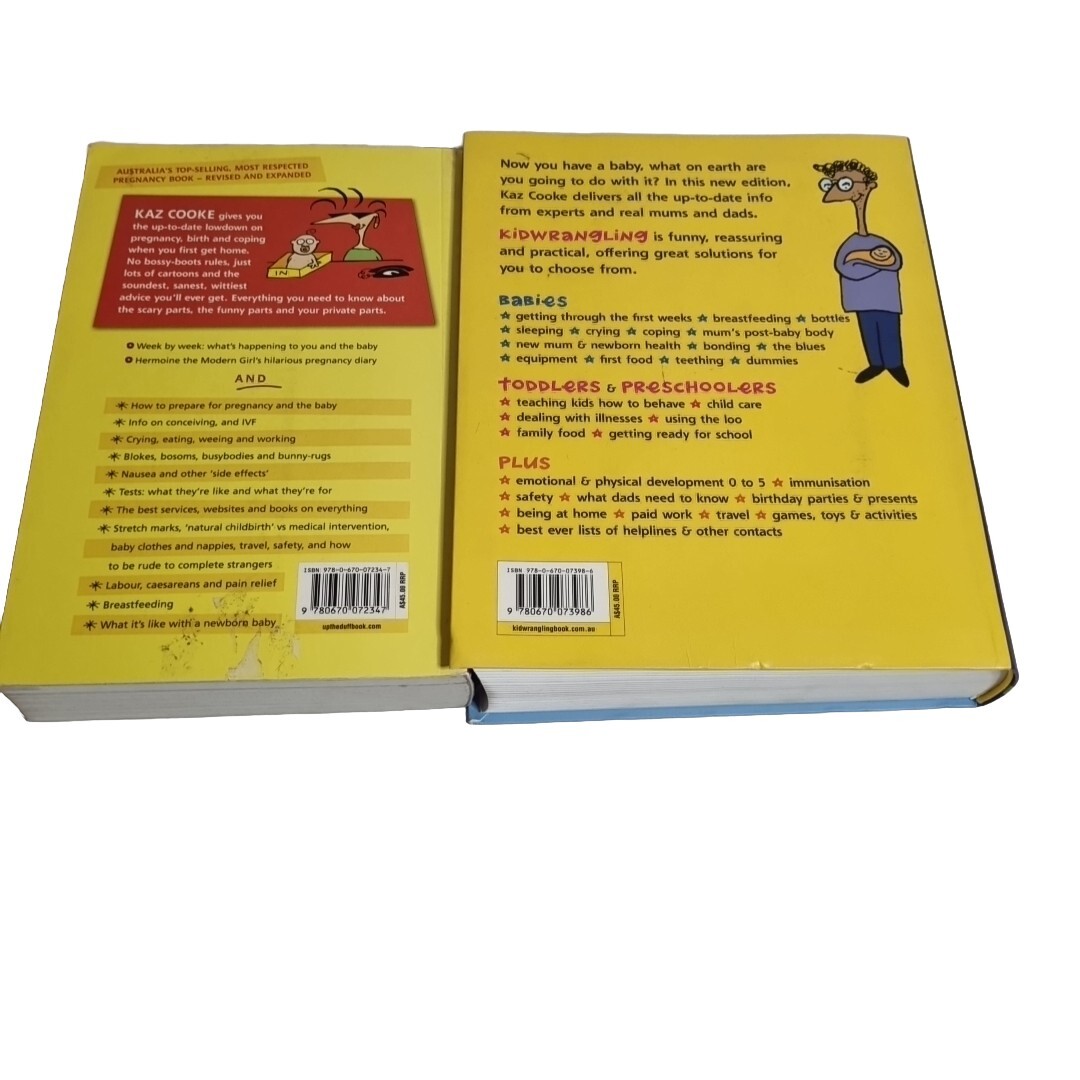 Up the Duff And Kidwrangling by Kaz Cooke (2009, Paperback, Revised)