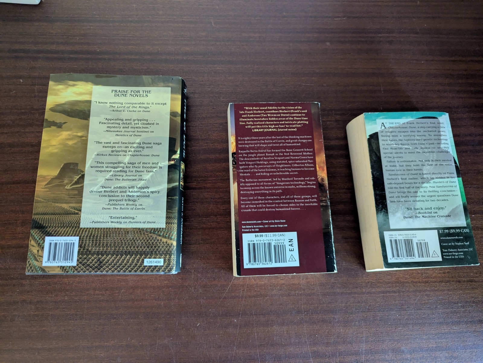 Nearly Complete DUNE Series 14 Book Lot by FRANK HERBERT & Brian Herbert PB & HC