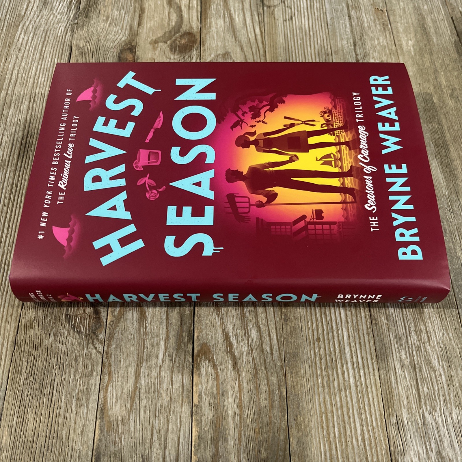 Harvest Season: The Seasons of Carnage Trilogy by Brynne Weaver Hardcover Book