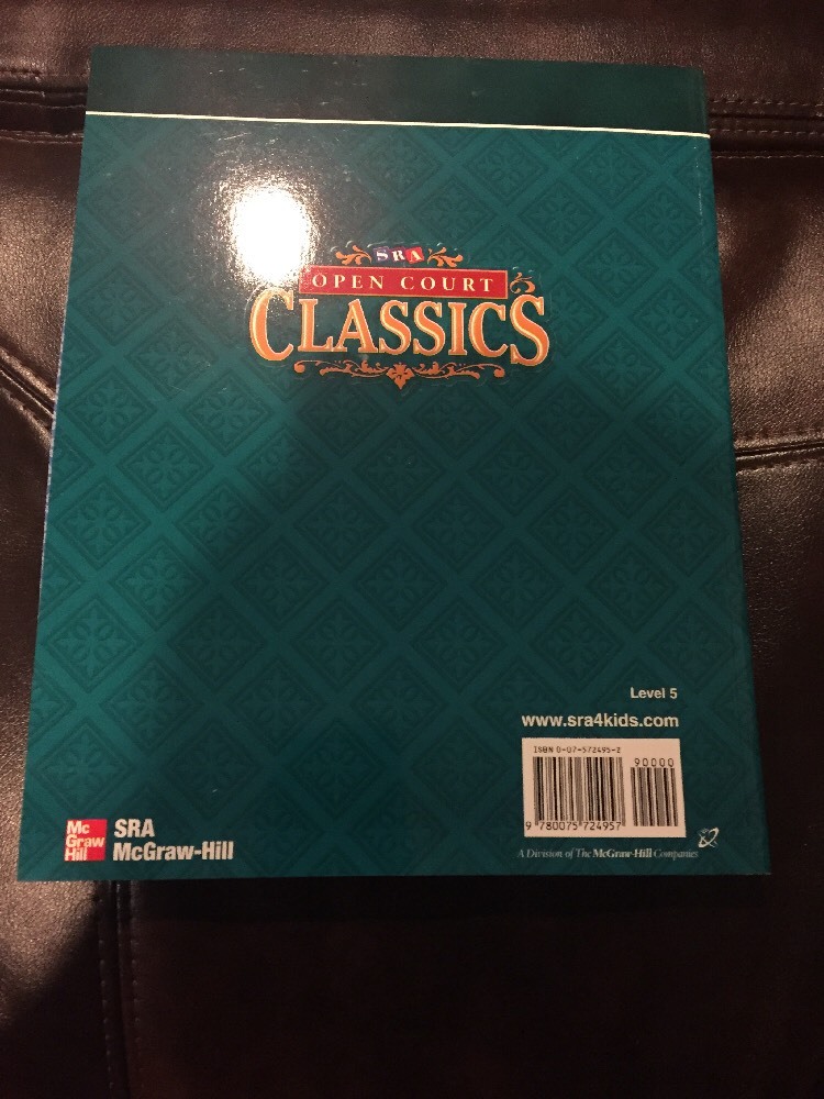OPEN COURT CLASSICS Responding To Literature Level 5 WORKBOOK NEW