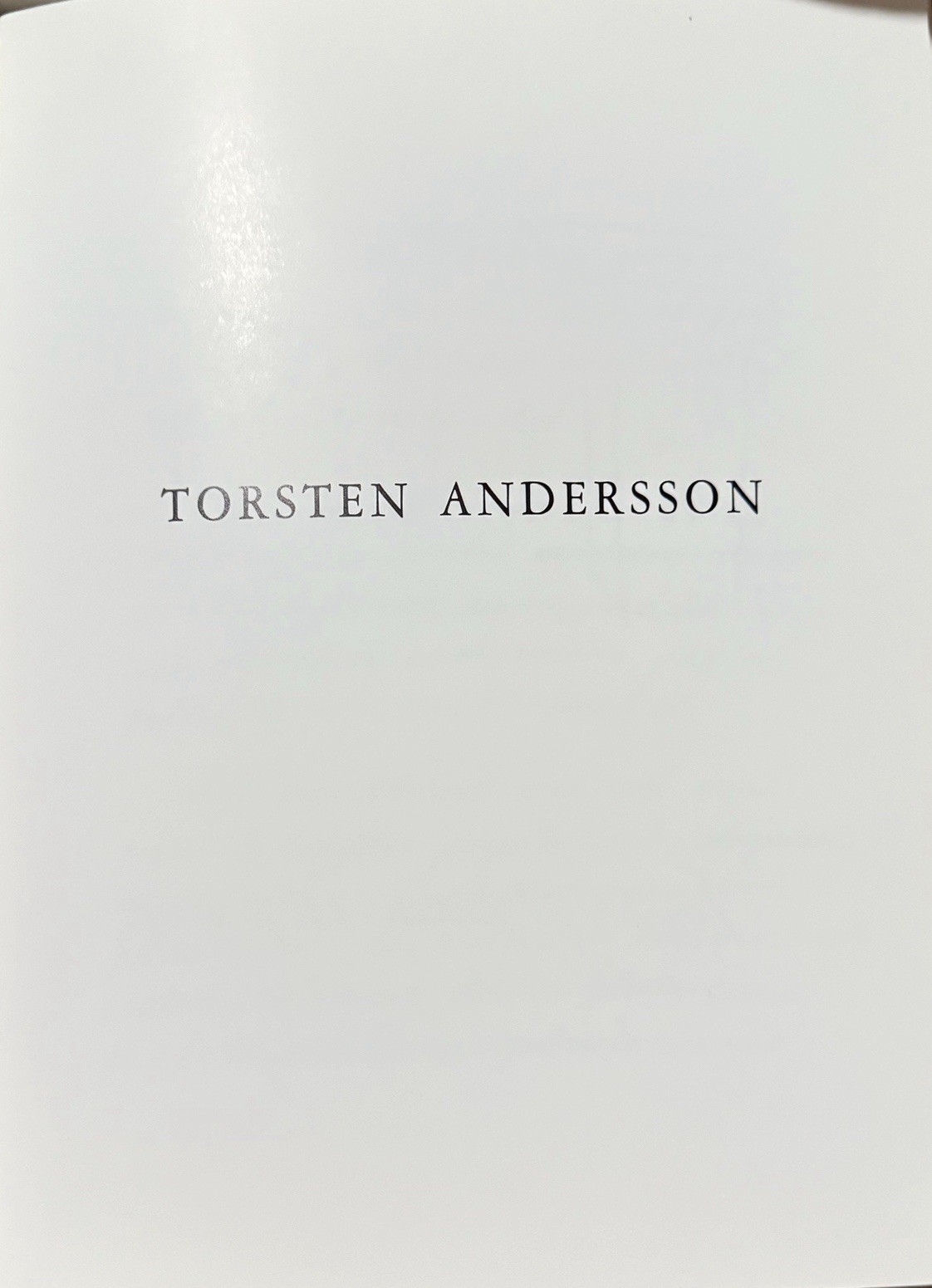 Torsten Andersson