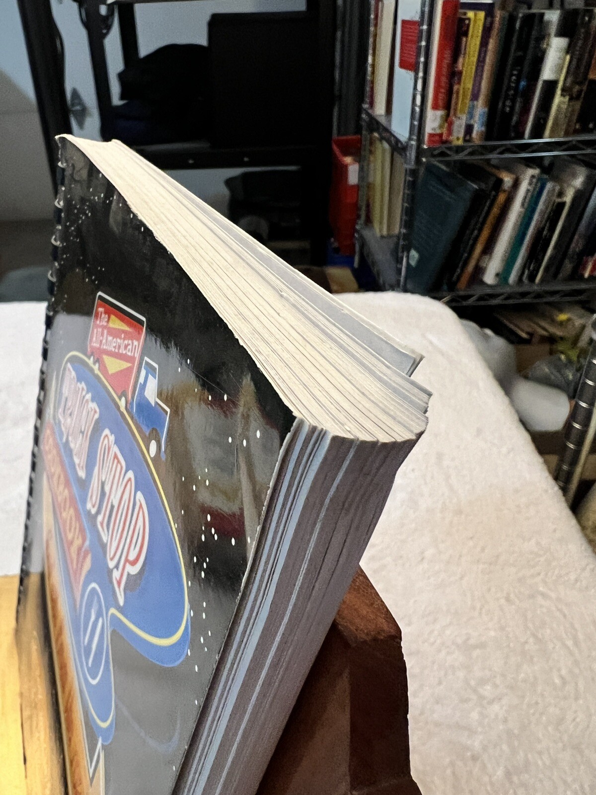 The All-American Truck Stop Cookbook by Jim Clark, Ken Beck and Les Kerr (2002,