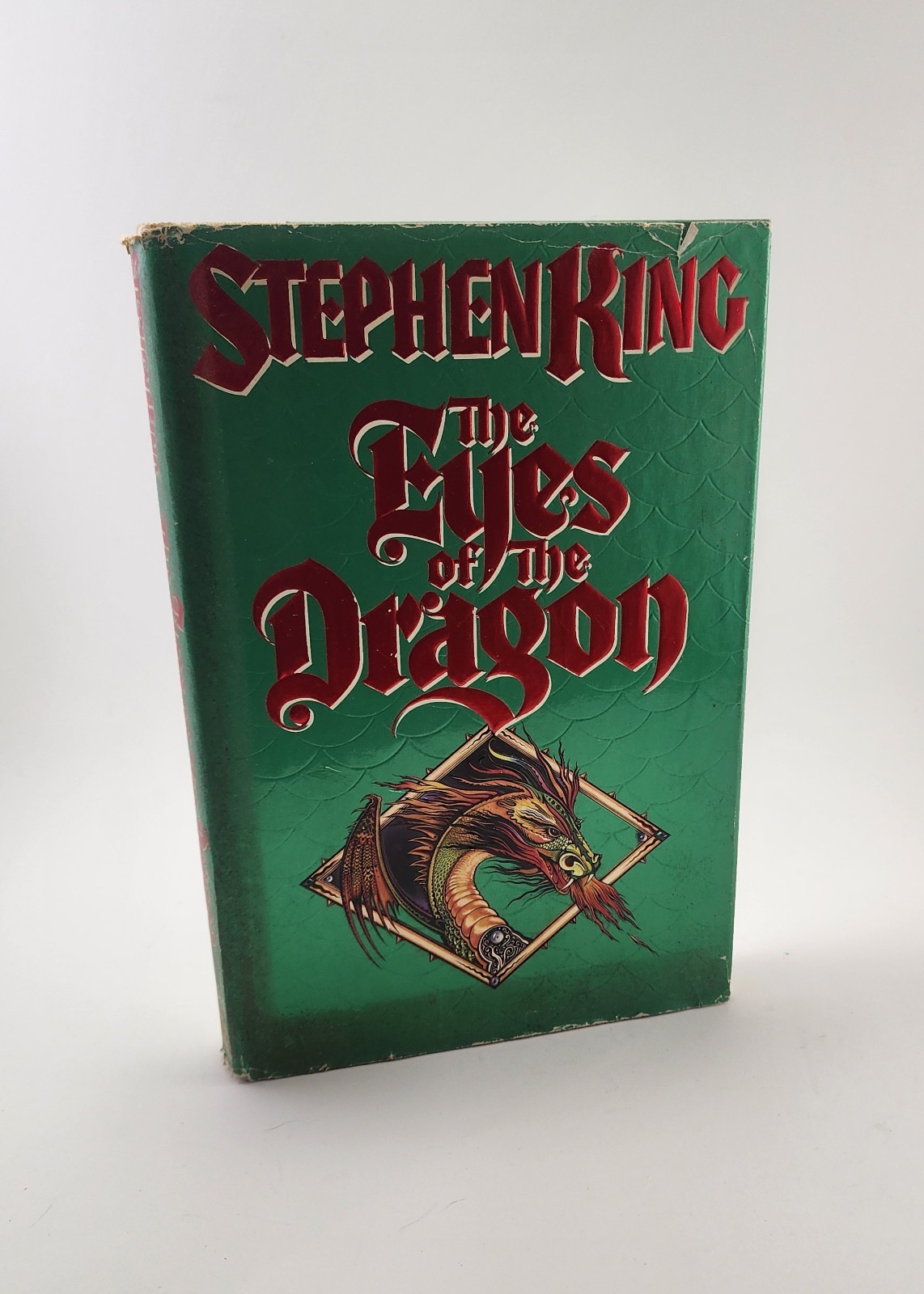 Vtg The Eyes of the Dragon Hardcover Steven King 1st Edition HCDJ 1987 Viking