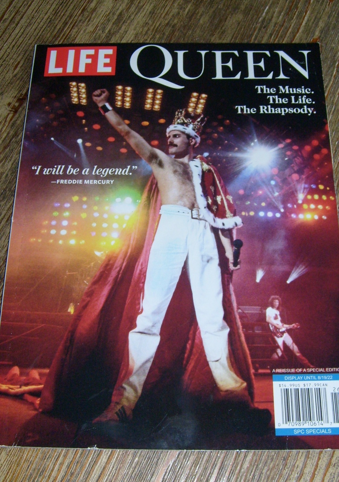 Queen by Life Magazine 2019 Freddie Mercury Brian May
