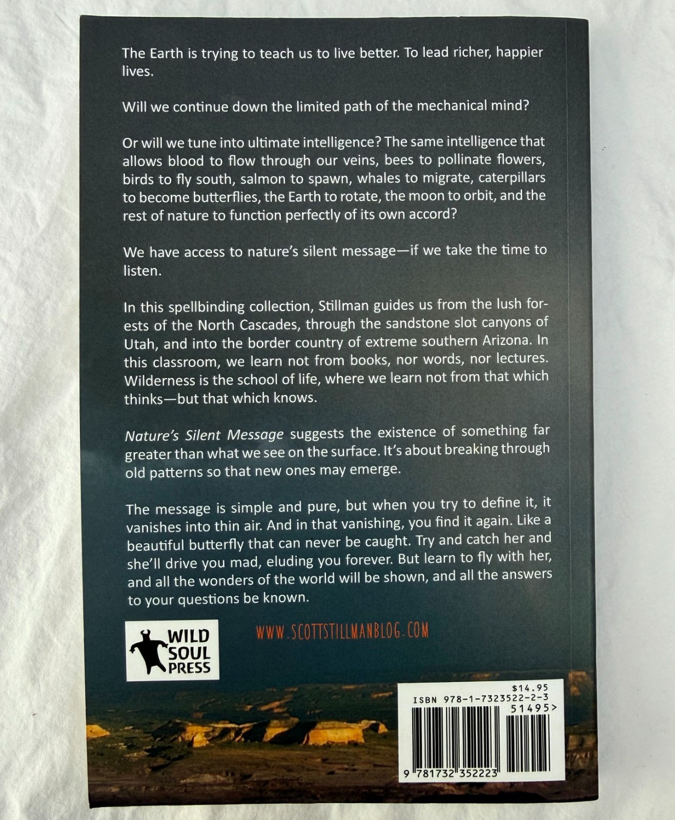 2 Scott Stillman Paperback Books Wilderness Gateway & Nature’s Silent Message