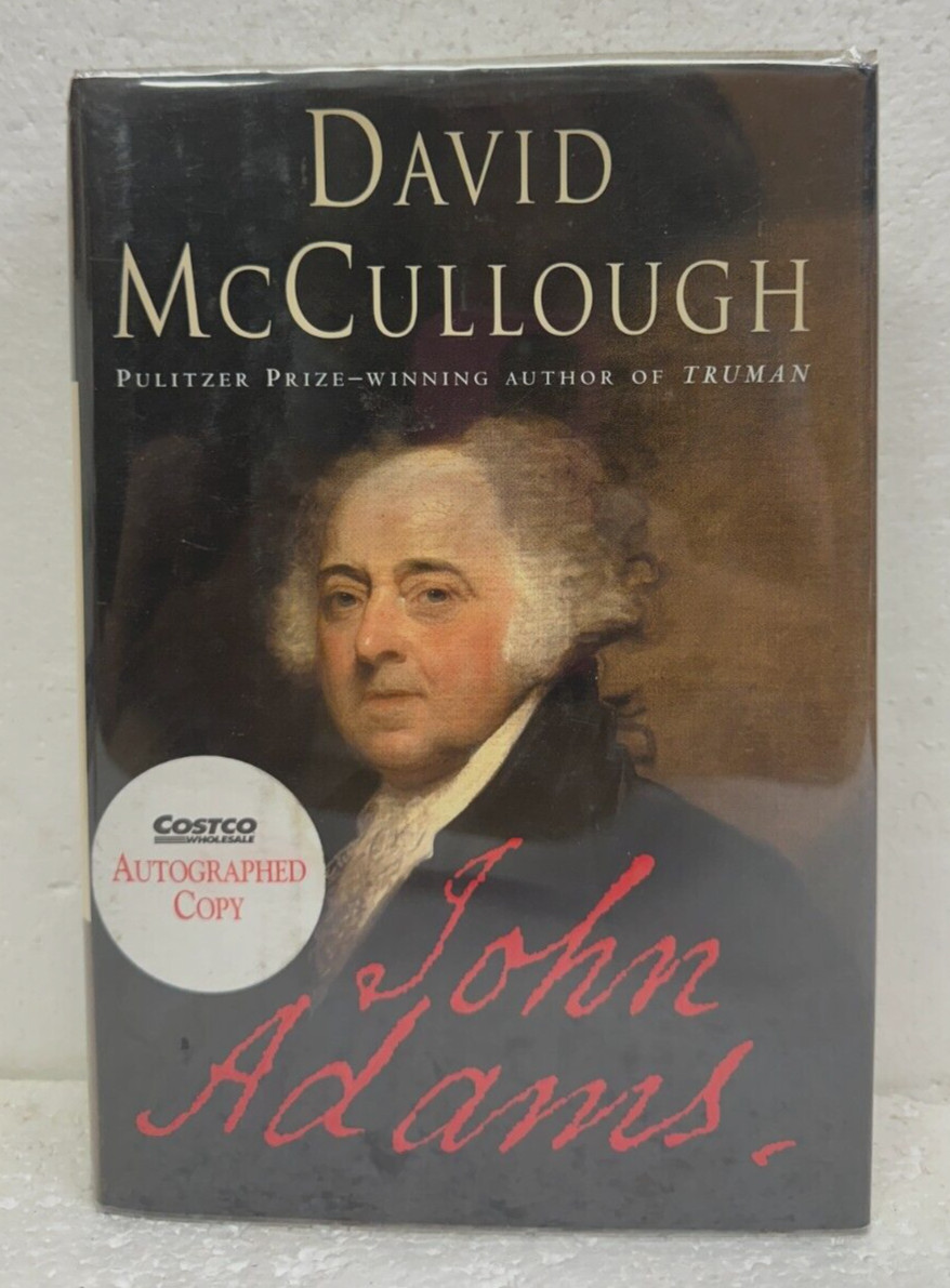 John Adams by David McCullough 2001 HB/DJ Signed First Edition, Later Printing
