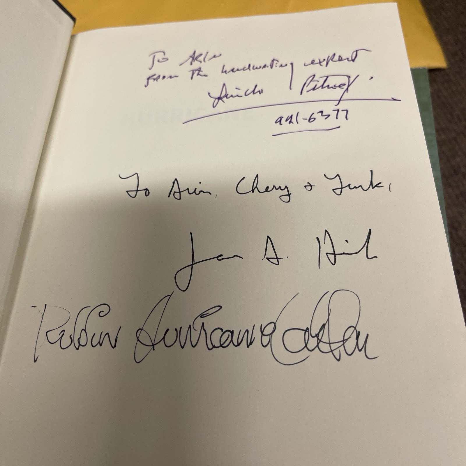 SIGNED Hurricane Miraculous Journey of Rubin Carter James S Hirsch 1st Print VG
