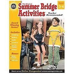 Summer Bridge Activities®, Grades 3 – 4 – paperback, 1620576104