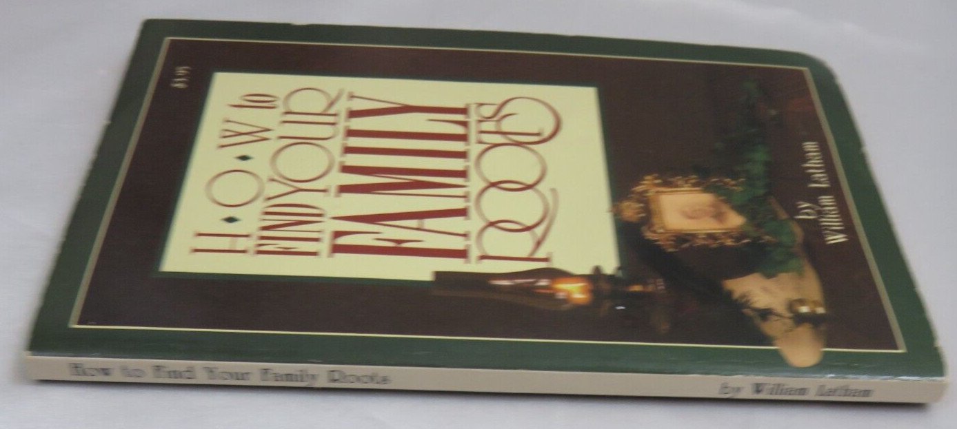 How to Find your Family Roots by William Latham Book – 1988