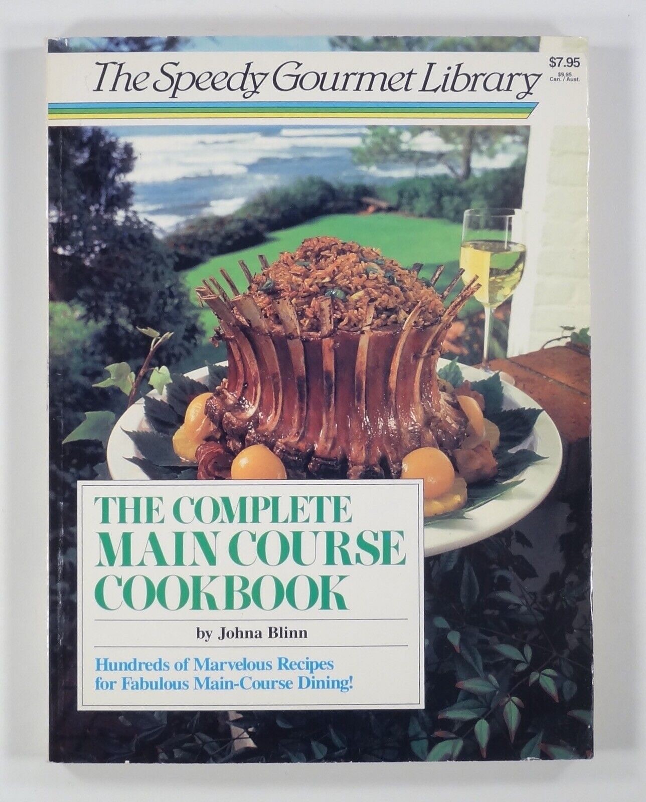 1987 Blinn COMPLETE MAIN COURSE COOKBOOK Speedy Gourmet Library PLAYMORE TPB