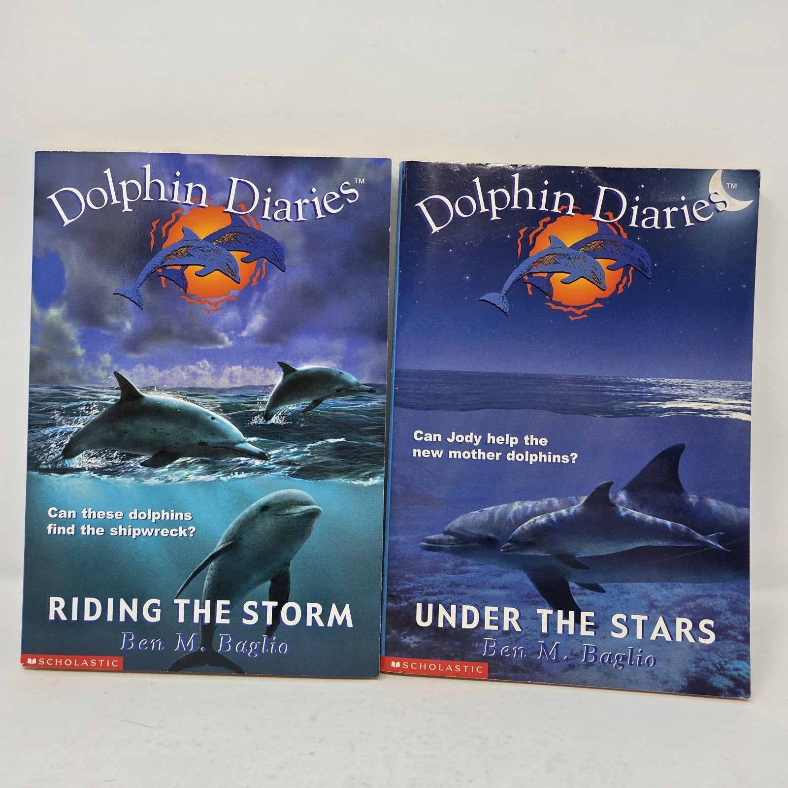 Dolphin Diaries Series 1-10 Paperback By Ben Baglio Complete Lot of 10 Paperback