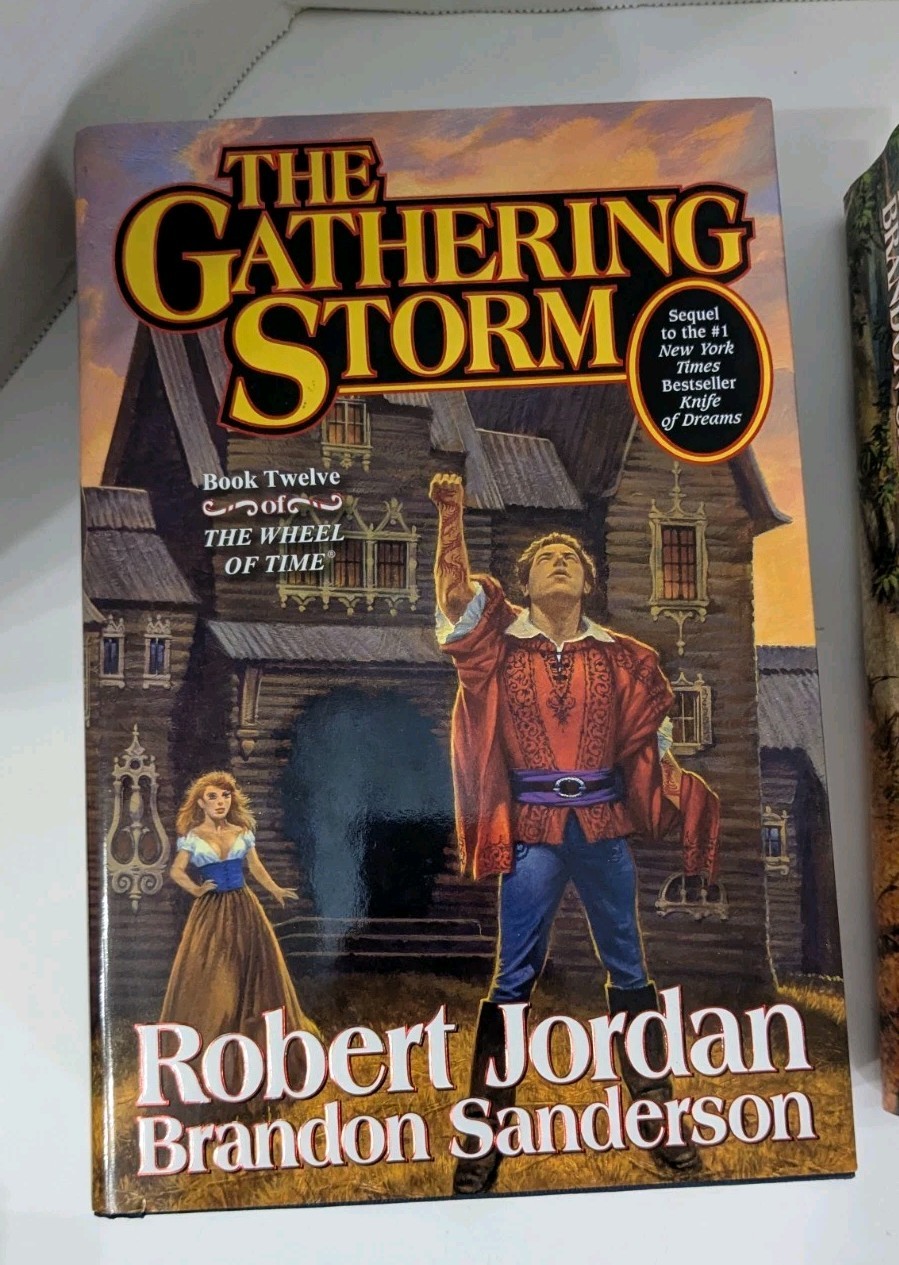 Wheel Of Time Lot Robert Jordan 1ST Edition Hardcover Books 12, 13, In The Begin