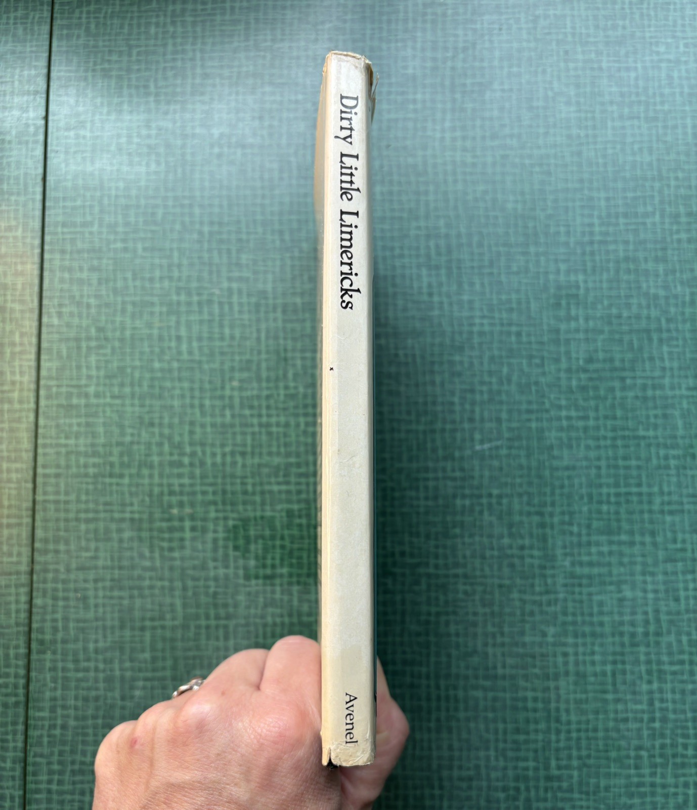 Dirty Little Limericks ~ Avenel Books (1980 Humor Poetry, Hardcover w/ DJ)