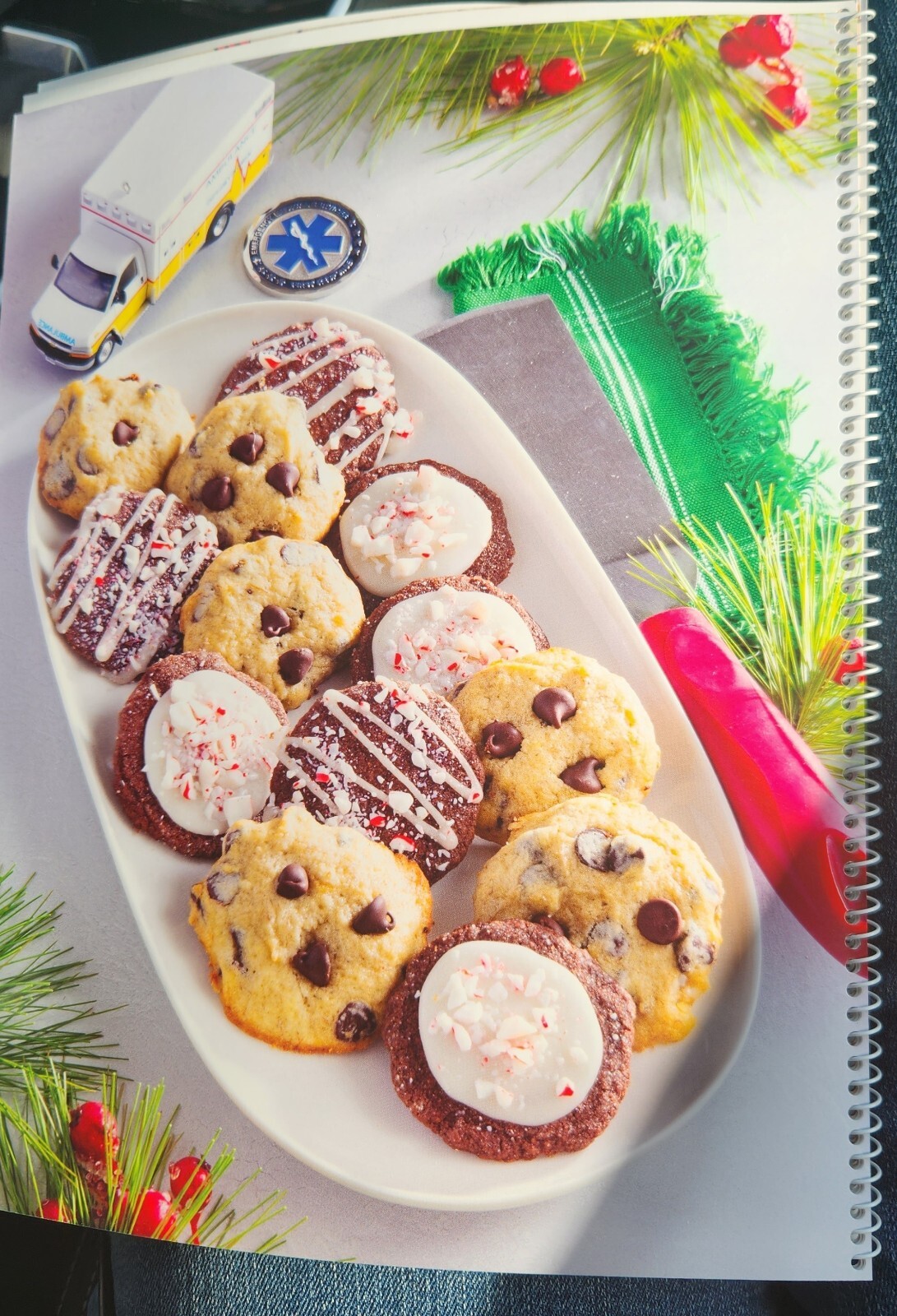 WE Energies 2023 Celebrating First Responders Cookie Book 36 Recipes 27 Pages