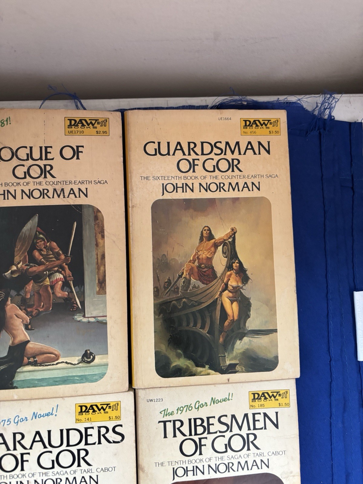 John Norman GOR Lot Of 21 – Nomads, Assassins, Beasts, Slave Girl & MORE!!