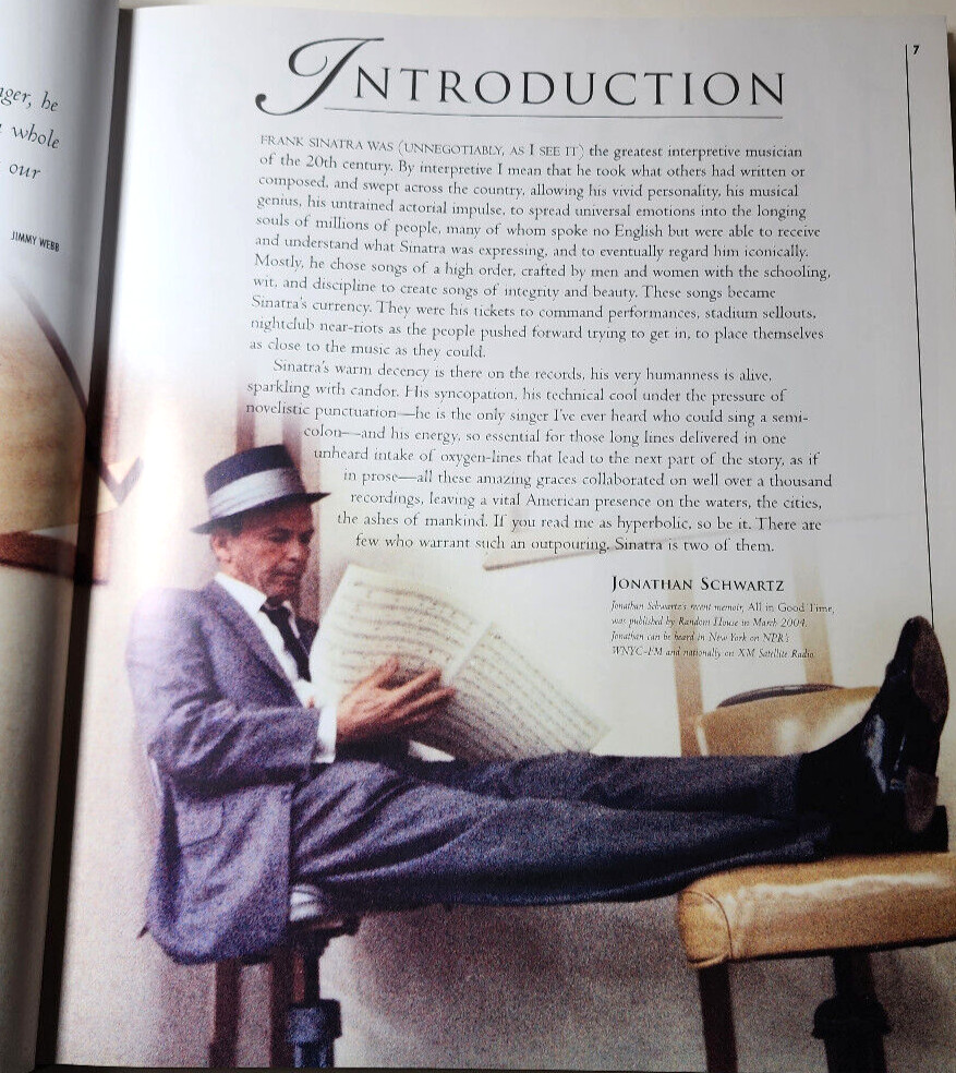 SINATRA The 20th Century’s Greatest Vocalist 360 Pages + Many Photos of His Life