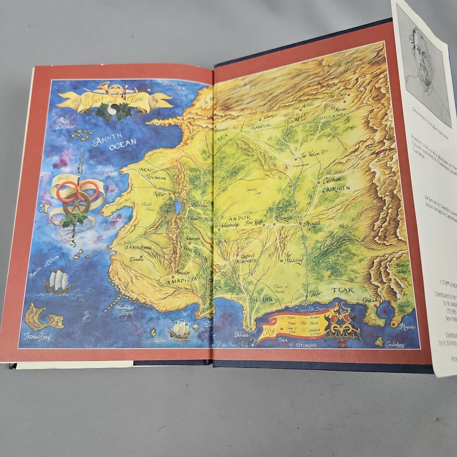Crown of Swords Book 7 The Wheel of Time Robert Jordan 1996 1st Edition HCDJ