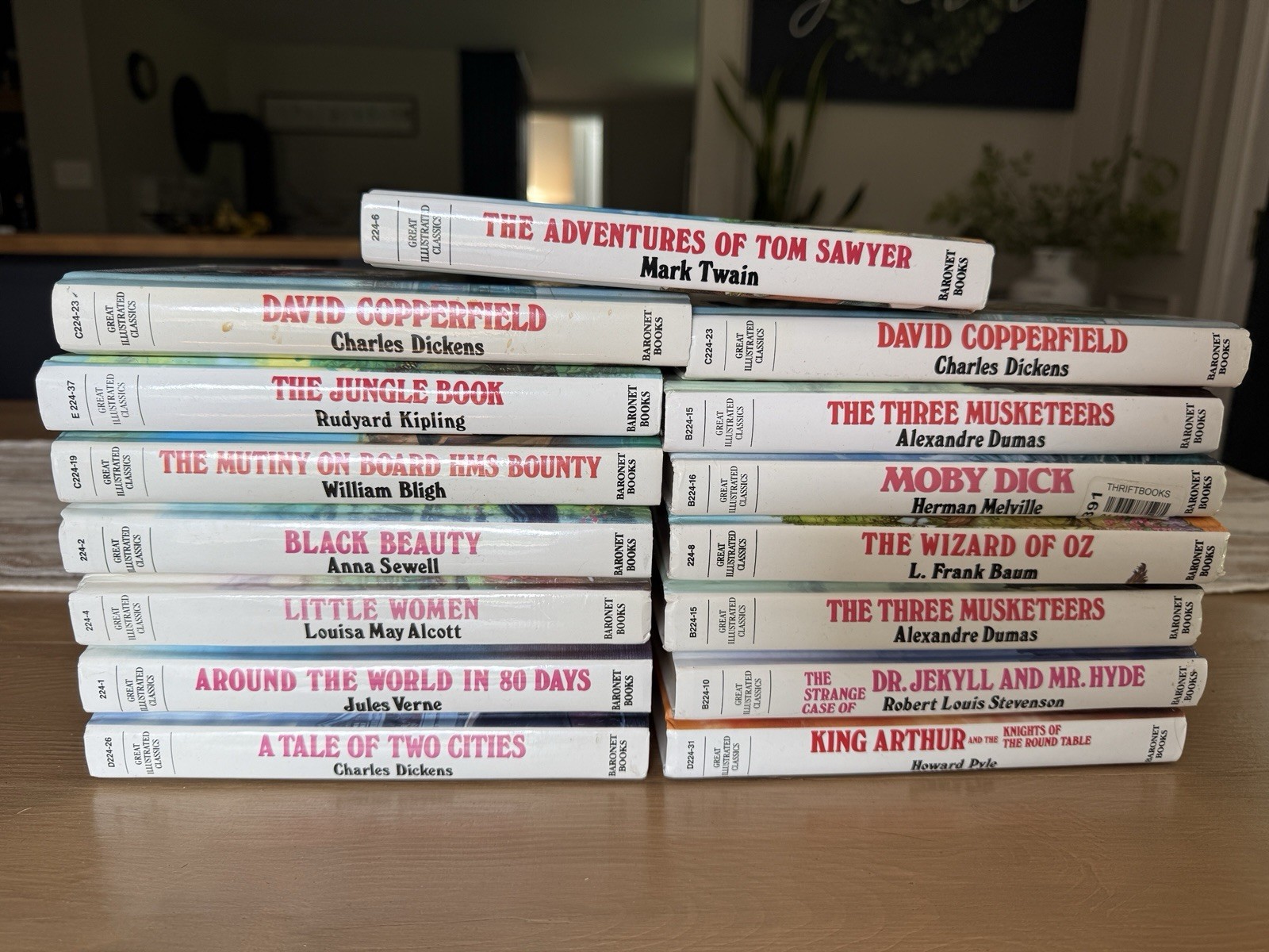 Great Illustrated Classics Lot Of 15