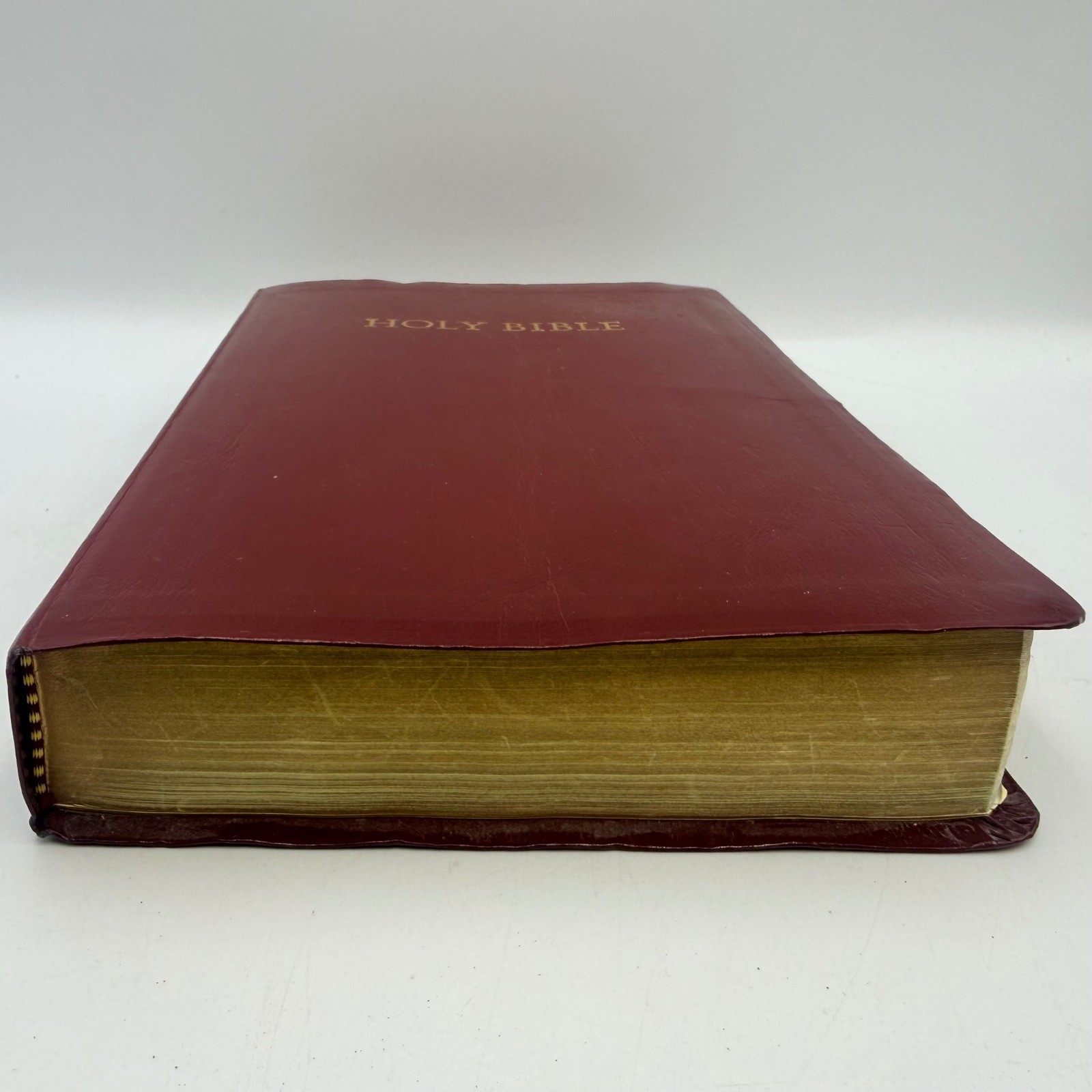 Thomas Nelson NKJV Holy Bible Giant Print Center Column Reference Burgundy 993BG