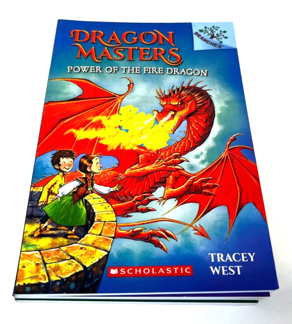 Dragon Masters Set of 5 Books Schoolastic By Tracey West/ 1-5
