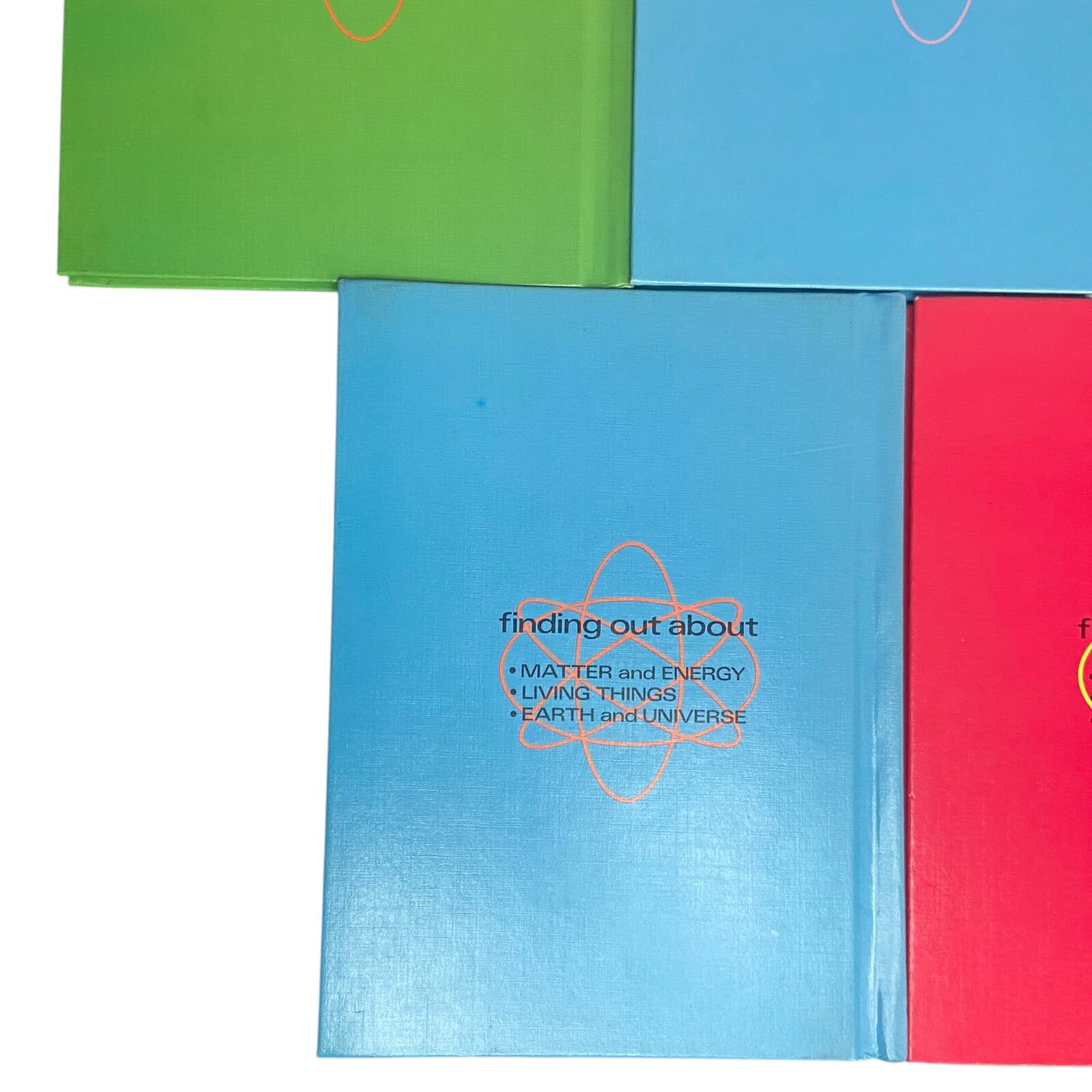(SET OF 5) VTG 1974 “Finding Out About” By Francis Alder Educational Hardcover