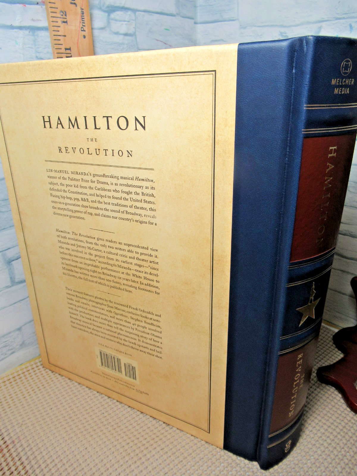 Hamilton: The Revolution / Hardcover /2016 / by Lin-Manuel Miranda