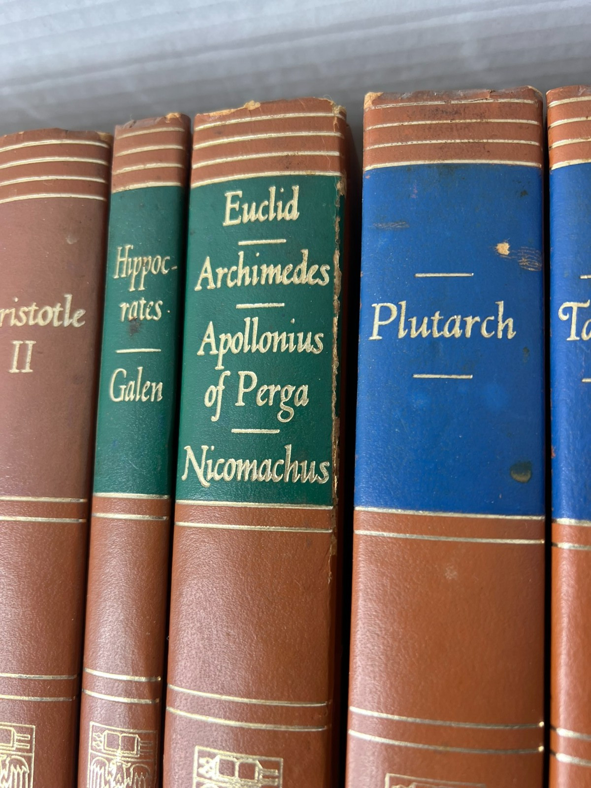 Great Books of the Western World 1952 Sold Individually YOU PICK Poor Condition