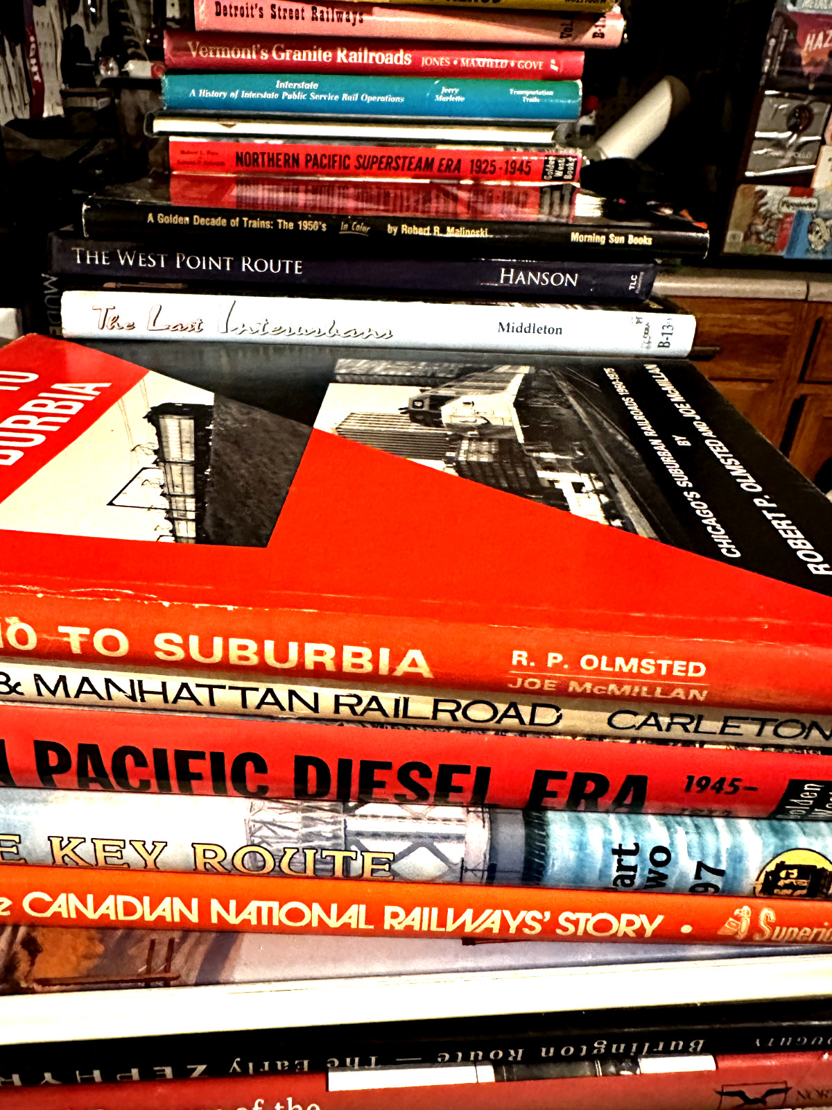 Vintage Railroad and Train Books – Many to choose from