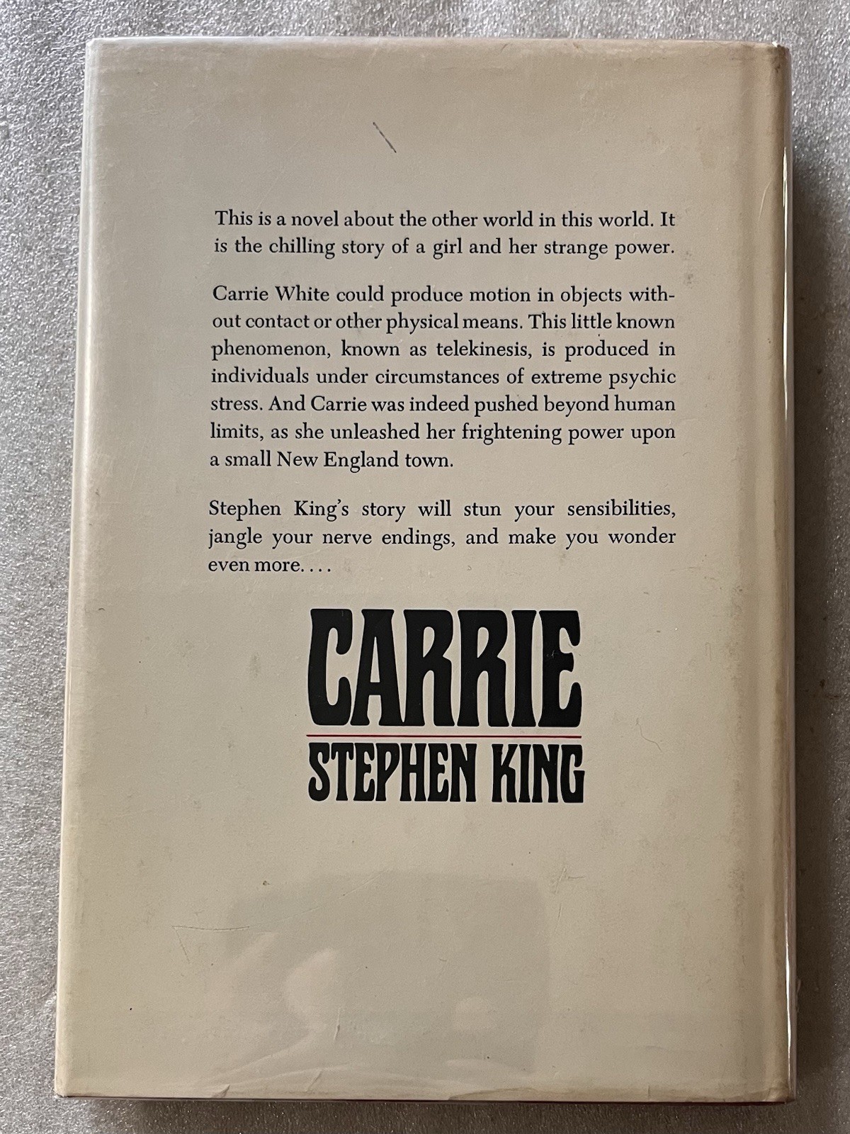 Stephen King – Carrie + Cujo + Christine Book Club HC Editions w Dust Jackets