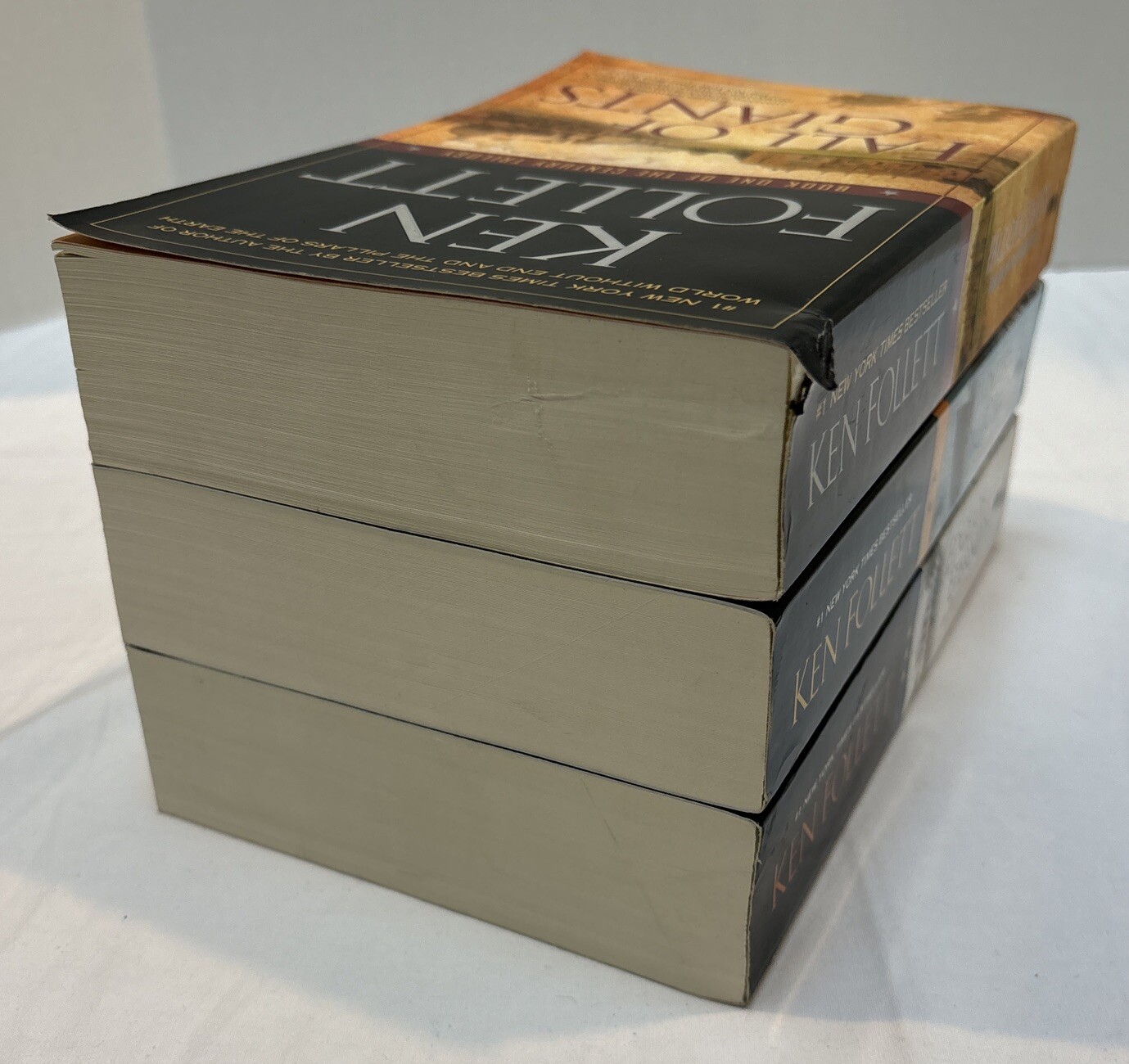 Ken Follett CENTURY TRILOGY Complete Series Lot of 3 (#1-3) Paperback