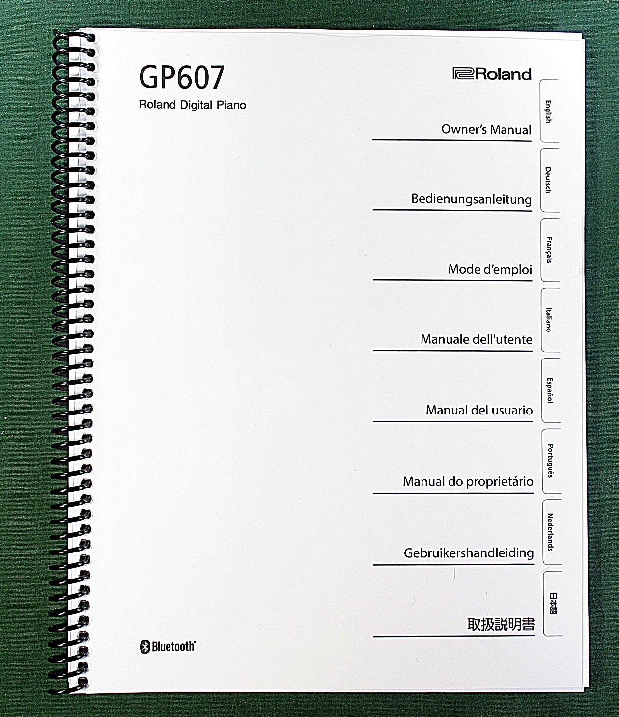 Roland GP-607 Owner’s Instruction Manual: 34 Pages & Protective Covers!