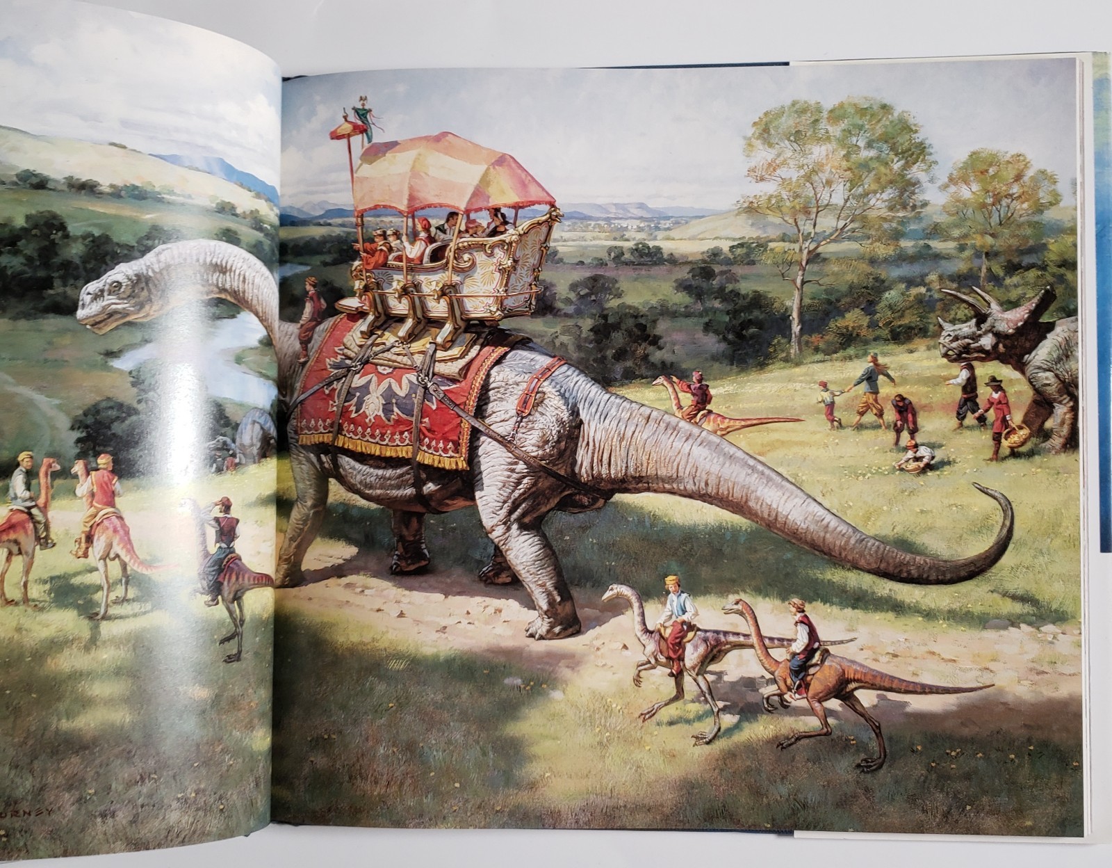Dinosaurs “Dinotopia – The WORLD BENEATH” by James Gurney. New HC w/DJ 1st Ed.
