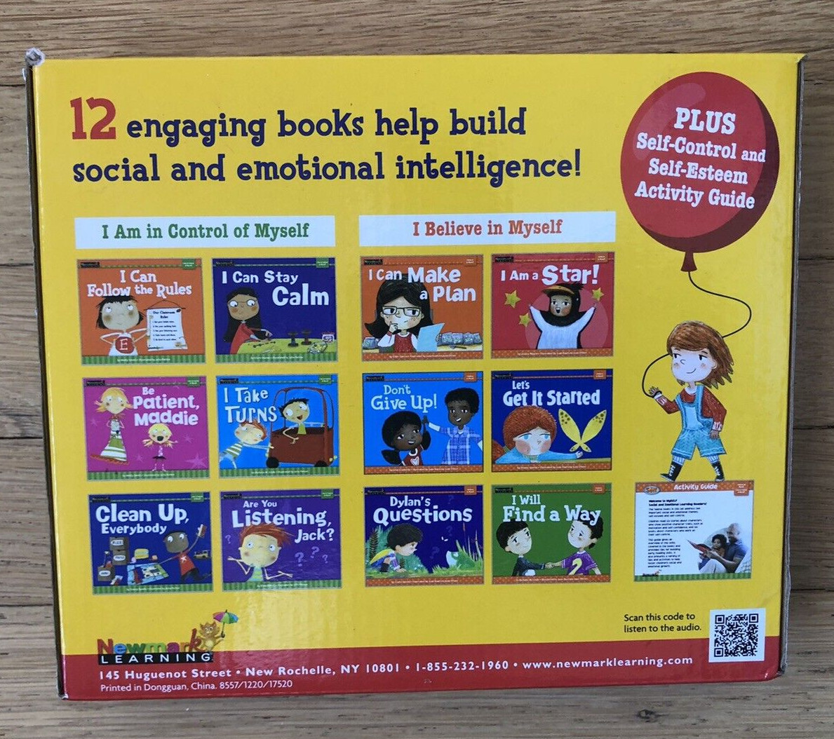 Newmark Learning MySELF: Self-Control & Self-Esteem Readers 12-Book Set (NL4655)