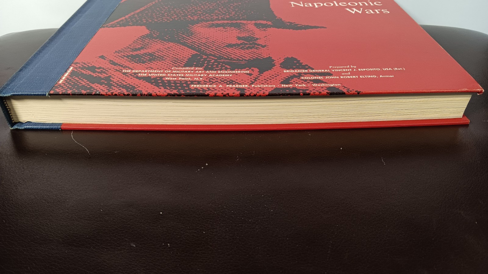 A Military History And Atlas Of The Napoleonic Wars – Vintage 1968 Hardcover