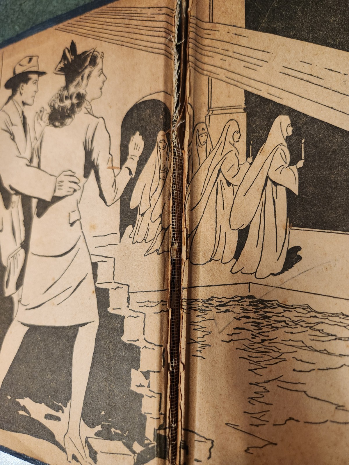 VTG Ann Sheridan and the Sign of the Sphinx 1943 Whitman Authorized Hollywood Ed