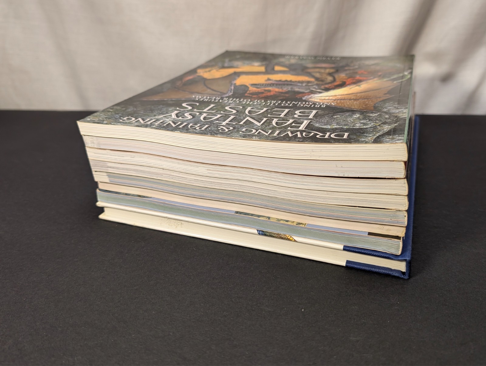 8x Lot of Fantasy Drawing & Painting Books, Barron’s & Impact, Patmore, Cowan