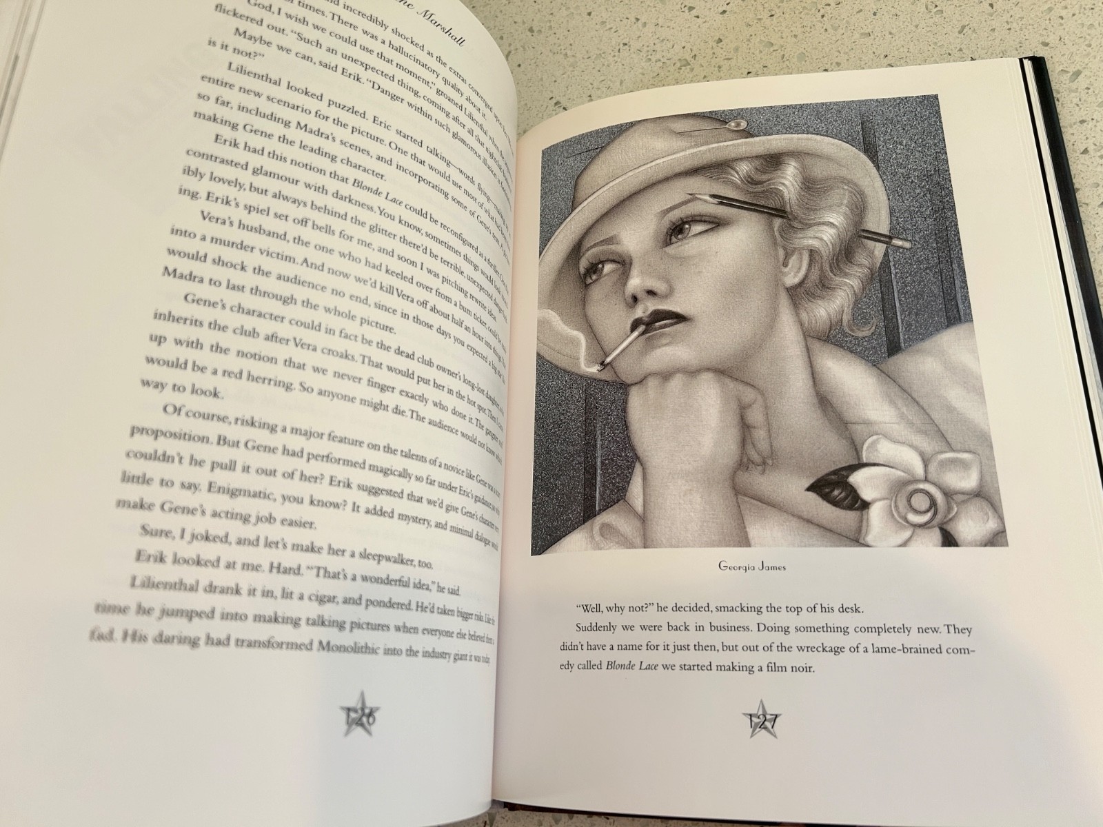 Gene Marshall Girl Star – Mel Odom 2000 1st Ed. Book HBDJ – Have Several FreShp