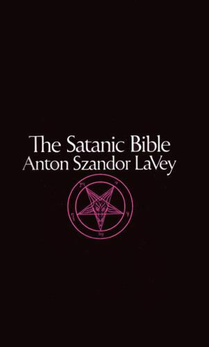 The Satanic Bible by Anton Szandor LaVey SPELL BOOK Occult satanism